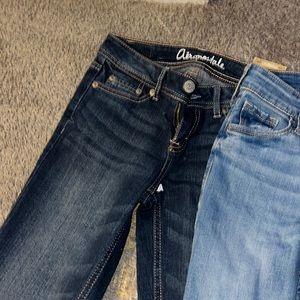 Pants bundle arepostale,old navy ,american eagle,hollister